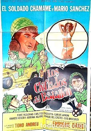 Medalhas tem&aacute;ticas: los chiflados del batallon afiche cine original