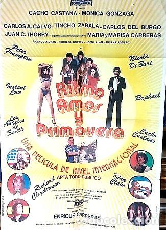 Thematische Medaillen: ritmo amor y primavera poster afiche cine original