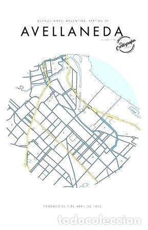 Medallas tem&aacute;ticas: mapa ciudades de argentina avellaneda - Foto 1