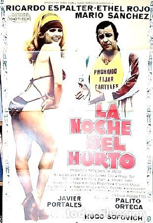 Thematische Medaillen: la noche del hurto poster afiche cine original