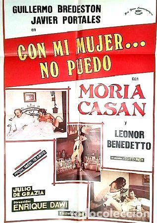 Thematische Medaillen: con mi mujer no puedo poster afiche cine original
