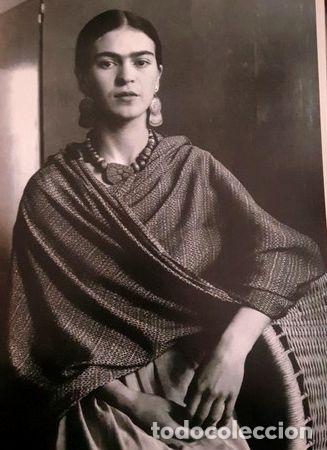 Thematische Medaillen: frida khalo poster tipo lamina blan y negro tam 30 x 42 apro