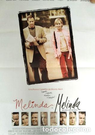 Thematische Medaillen: afiche original melinda y melinda woody allen cine