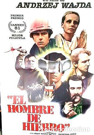 Thematische Medaillen: el hombre de hierro poster afiche cine original