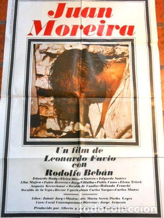 Thematische Medaillen: afiche de cine juan moreira leonardo favio