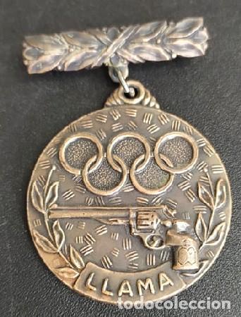 Medallas tem&aacute;ticas: MEDALLA JUEGOS OL&Iacute;MPICOS LLAMA. MEDALLA-647