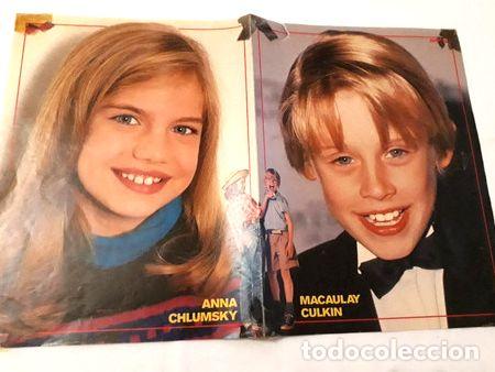 Medalhas tem&aacute;ticas: posters y recortes macaulay culkin anna chlumsky