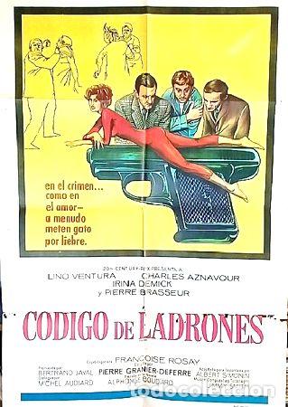 Medallas tem&aacute;ticas: codigo de ladrones pelicula poster afiche cine original - Foto 1