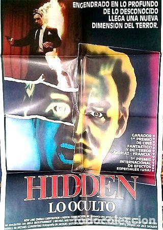 Medallas tem&aacute;ticas: hidden lo oculto pelicula afiche cine original