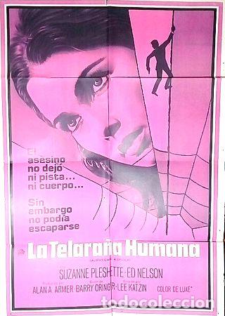 Medallas tem&aacute;ticas: la telarana humana pelicula afiche cine original
