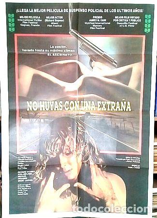 M&eacute;dailles th&eacute;matiques: no huyas con una extrana pelicula afiche cine original