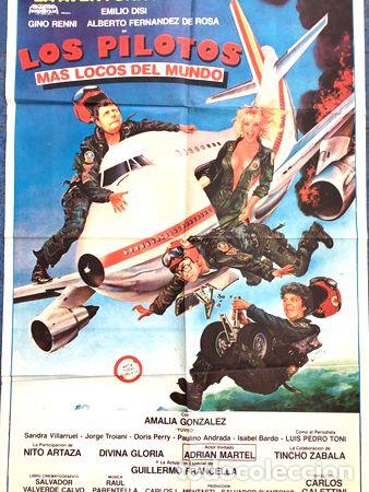 M&eacute;dailles th&eacute;matiques: afiche los pilotos mas locos del mundo original cine
