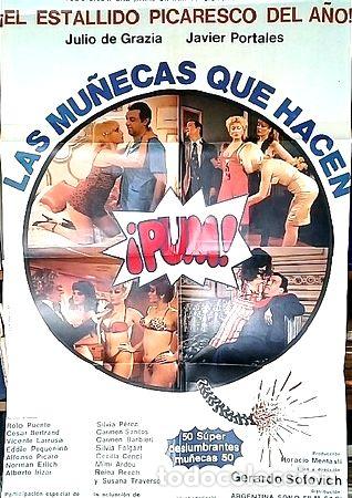 M&eacute;dailles th&eacute;matiques: las munecas que hacen pum pelicula afiche cine original