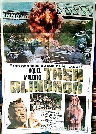 M&eacute;dailles th&eacute;matiques: aquel maldito tren blindado afiche cine original