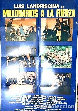 Thematische Medaillen: millonarios a la fuerza poster afiche cine original