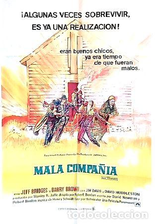 M&eacute;dailles th&eacute;matiques: mala compania pelicula poster afiche cine original