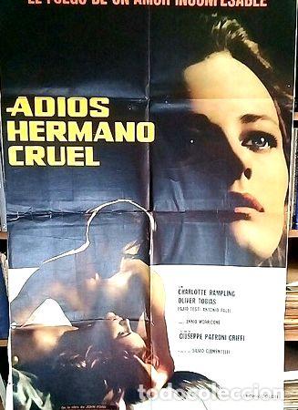 M&eacute;dailles th&eacute;matiques: adios hermano cruel pelicula afiche cine original