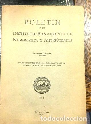 M&eacute;dailles th&eacute;matiques: boletin instituto bonaerense de numismatica n8 1960