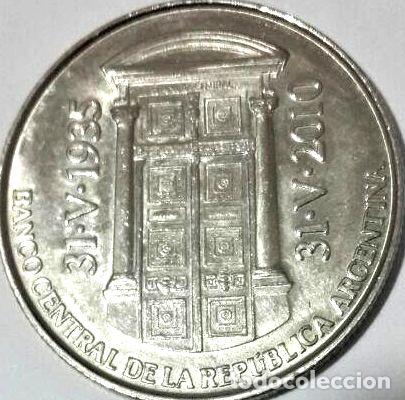 Medaglie tematiche: moneda 2 75 aniversario bcra no hago