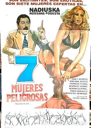 Medaglie tematiche: mujeres peligrosas pelicula afiche cine original