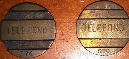 Medaglie tematiche: cospeles telefonica fichas n 609 y n 374