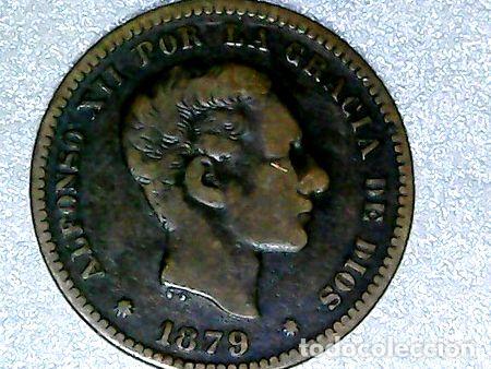 Medallas tem&aacute;ticas: moneda espana 5 centimos 1879 km 678 - Foto 1