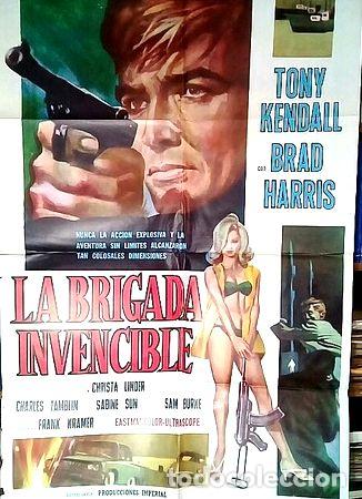 Medaglie tematiche: la brigada invencible pelicula afiche cine original