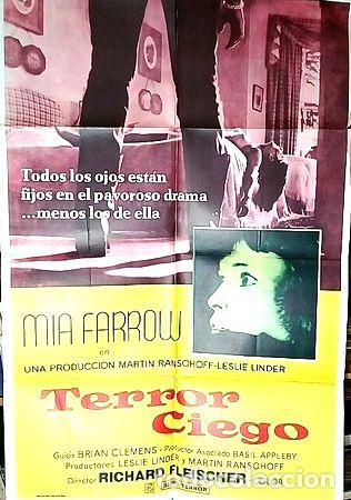 Medaglie tematiche: terror ciego pelicula afiche cine original