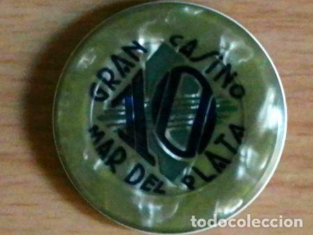 Medaglie tematiche: f783 antigua ficha gran casino mar del plata 1940s