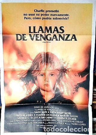 Medalhas tem&aacute;ticas: llamas de venganza pelicula afiche cine original