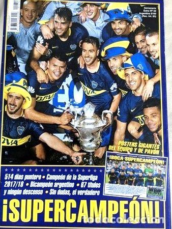 Medaglie tematiche: poster desplegable boca supercampeon superliga 2017 2018