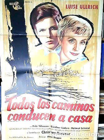 Medaglie tematiche: todos los caminos conducen a casa afiche cine original