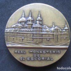 Medallas temáticas: MEDALLA BRONCE. AEROLINEAS IBERIA. MONASTERIO DEL ESCORIAL. Lote 278932753