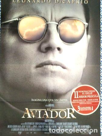 Thematische Medaillen: afiche original el aviador scorsese cine