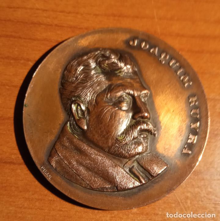 Medaglie tematiche: Joaquin Ruyra medalla en bronce