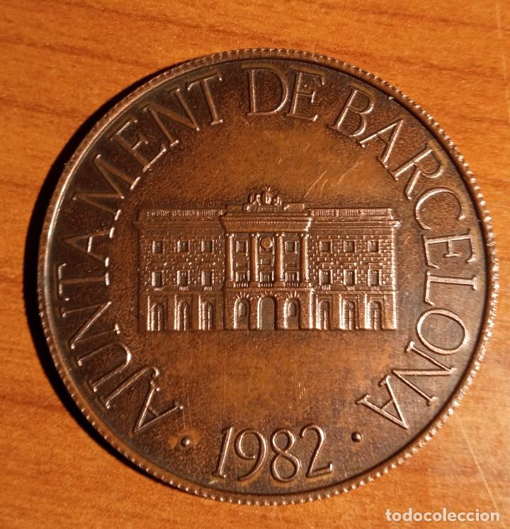 Medaglie tematiche: Ajuntament de Barcelona 1982 Esport Cultura Convivencia