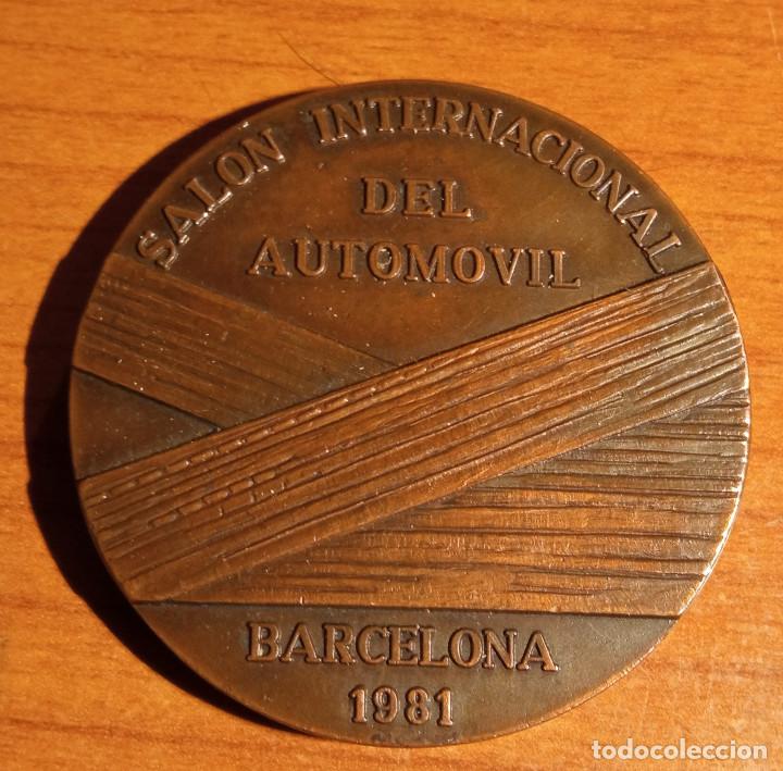 Medaglie tematiche: Sal&oacute;n Internacional del Autom&oacute;vil Barcelona 1981