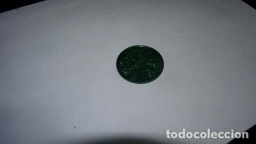 Medaglie tematiche: ficha mardi grass verde