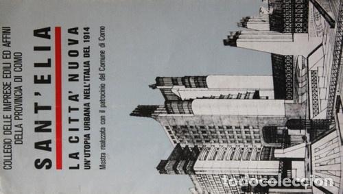 Thematische Medaillen: arquitecto sant elia catalogo poster exposicion lago dicomo