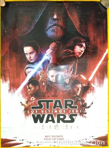 Thematische Medaillen: afiche original star wars los ultimos jedi original