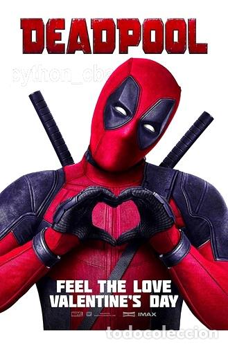 Medallas tem&aacute;ticas: posters deadpool 2016 42x30 10 modelos - Foto 1