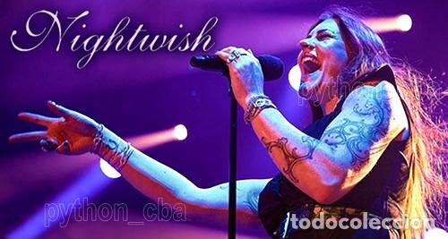 M&eacute;dailles th&eacute;matiques: posters nightwish floor jansen metal rock sinfonico 42x30