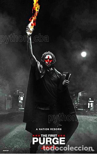 Thematic medals: posters the purge 4 la purga 4 2018 42x30 9 modelos