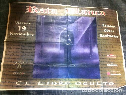 Thematic medals: rata blanca afiche calle 1993 150x110mts unico exclusivo