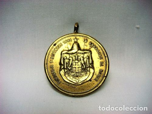Thematic medals: medalla sociedad italiana de socorros mutuos 1901