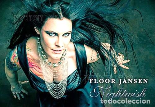 Thematic medals: posters nightwish metal rock sinfonico floor jansen 42x30