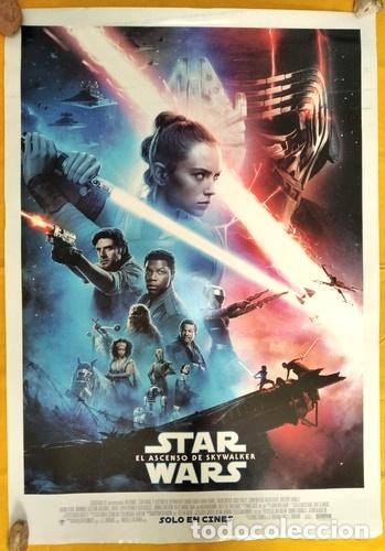 Thematic medals: afiche original star wars el ascenso de skywalker cine