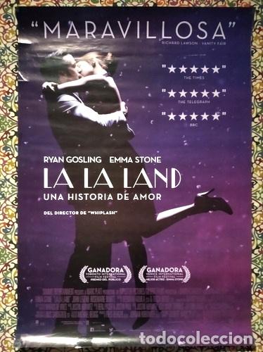 Thematische Medaillen: afiche la la land damien chazelle original cine