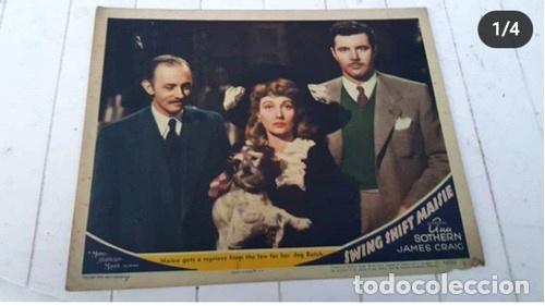 Thematische Medaillen: afiche cine swing shift maisie ann sothern james craig 1943