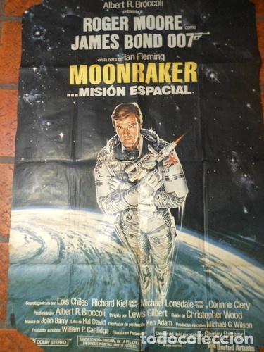 Medallas tem&aacute;ticas: afiche de cine moonraker mision imposible cod 339 - Foto 1